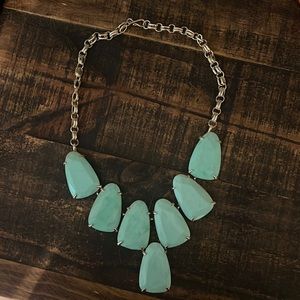 Kendra Scott Harlow Turquoise Statement Necklace